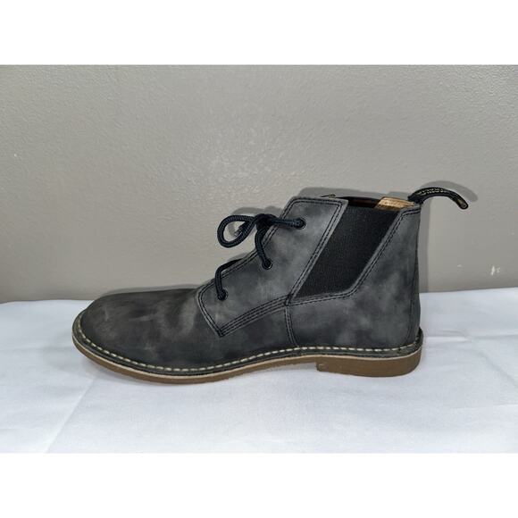 Blundstone Men’s Chukka Black Leather Casual Lace Up Elastic Ankle Boots US 11 main image 12